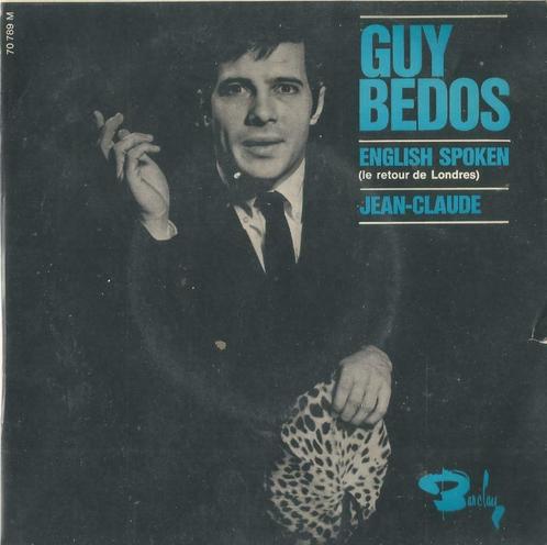 Guy Bedos – English spoken / Jean-Claude – Single, CD & DVD, Vinyles Singles, Utilisé, EP, Humour et Cabaret, 7 pouces, Enlèvement ou Envoi