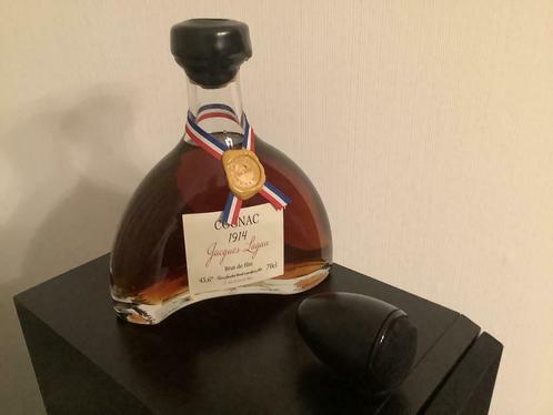 1914 cognac JACQUES LAGAN, Collections, Vins, Neuf, Autres types, France, Pleine, Enlèvement ou Envoi