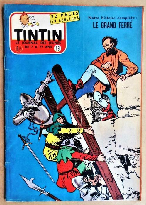 Tintin, Le Journal des Jeunes de 7 à 77 ans - 1957 - n°19, Livres, Journaux & Revues, Utilisé, Autres types, Enlèvement ou Envoi