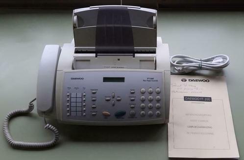 fax-telefoon Deawoo FT 200, Télécoms, Fax, Utilisé, Combiné Téléphone Fax, Enlèvement ou Envoi