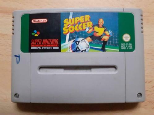 Super Soccer, Consoles de jeu & Jeux vidéo, Jeux | Nintendo Super NES, Utilisé, Sport, Enlèvement ou Envoi
