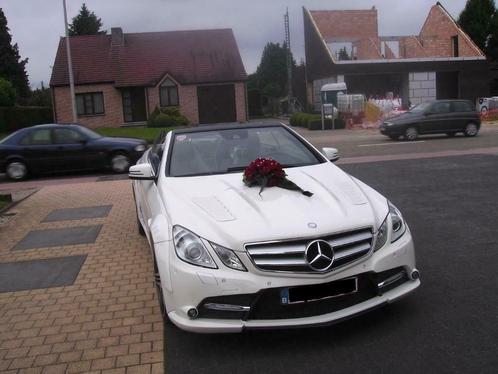 Calèche nuptiale Mercedes E cabriolet AMG (très rare), Services & Professionnels, Coursiers, Chauffeurs & Taxis, Services de chauffeur