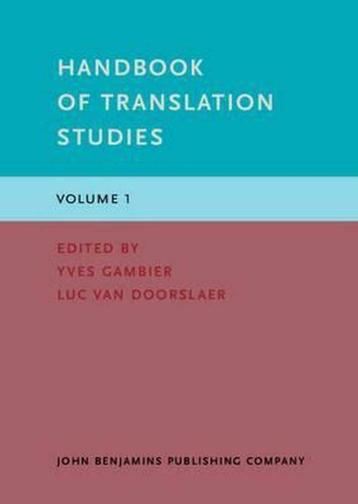 Handbook of Translation Studies Volume 1