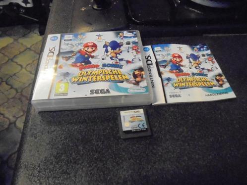 Nintendo DS Mario & Sonic Olympische winterspelen (orig-comp, Consoles de jeu & Jeux vidéo, Jeux | Nintendo DS, Utilisé, Sport