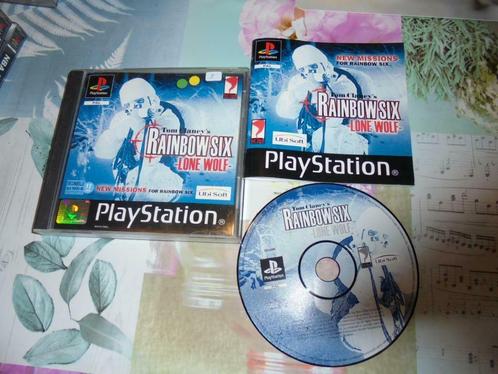 Playstation 1 Tom Clancy's Rainbow Six Lone Wolf (orig-compl, Consoles de jeu & Jeux vidéo, Jeux | Sony PlayStation 1, Utilisé