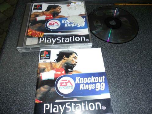 Playstation 1 Knockout kings 99 (orig-compleet), Consoles de jeu & Jeux vidéo, Jeux | Sony PlayStation 1, Utilisé, Combat, 2 joueurs