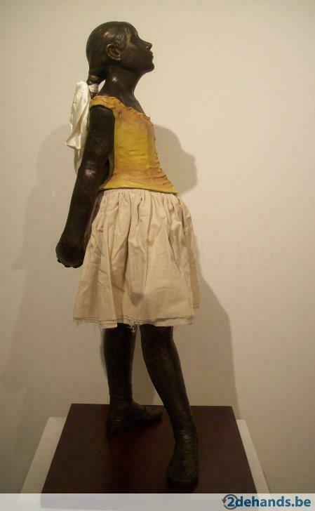 De kleine danseres - Naar Edgar Degas, Antiek en Kunst, Kunst | Beelden en Houtsnijwerken, Ophalen