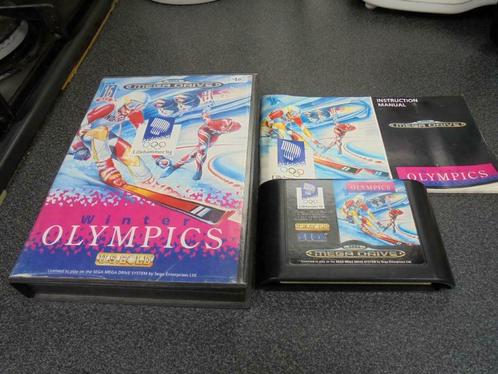 Sega Mega Drive Winter Olympics (orig-compleet), Consoles de jeu & Jeux vidéo, Jeux | Sega, Utilisé, Mega Drive, Sport, 3 joueurs ou plus