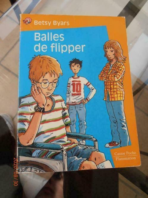 Livre "Balles de flipper" B. BYARS – FLAMMARION (1999), Livres, Livres pour enfants | Jeunesse | 10 à 12 ans, Utilisé, Fiction