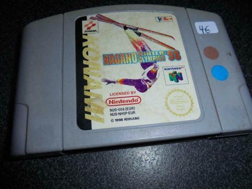 Nintendo 64 Nagano winter olympics 98 (orig), Consoles de jeu & Jeux vidéo, Jeux | Nintendo 64, Utilisé, Sport, Enlèvement ou Envoi