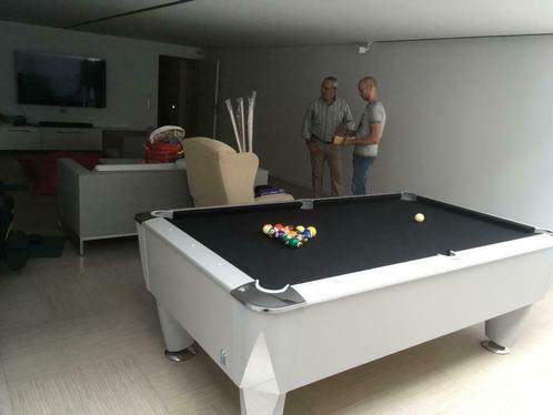 Table de billard Sam, couleur: argent -> Samedi Ouvert !, Sports & Fitness, Billards & Billards américains, Neuf, Table de billard