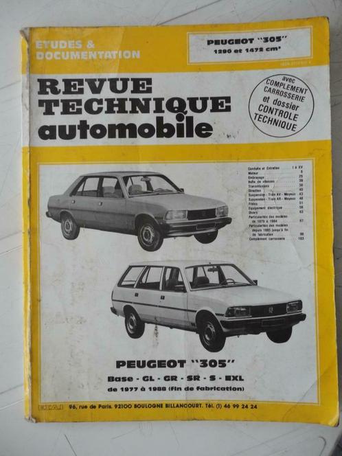 Revue technique automobile PEUGEOT 305 – 1993, Boeken, Auto's | Boeken, Gelezen, Peugeot, Ophalen of Verzenden