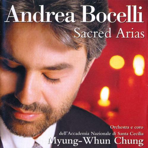 cd ' Andrea Bocelli ' - Sacred arias (gratis verzending), CD & DVD, CD | Religion & Gospel, Pop ou Rock, Enlèvement ou Envoi