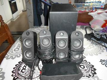 te koop logitech x-530 speakers 