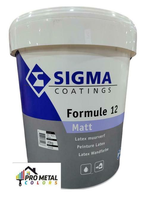 Peinture Sigma Formule 12, 20 Kg. 89€ Peinture Sigma Formule 12, 20 Kg. 89€