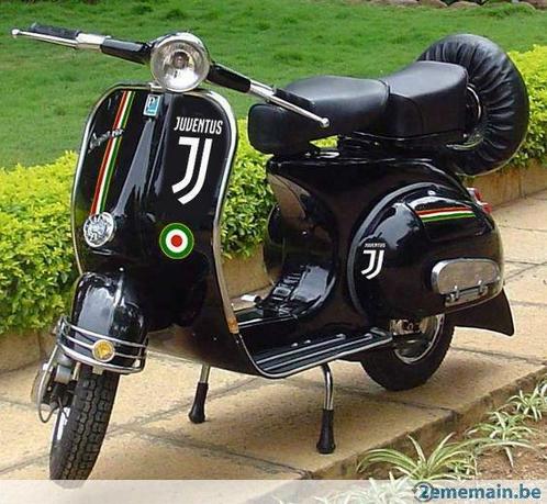 Vespa Sticker set Juventus complet ou séparément., Vélos & Vélomoteurs, Pièces de cyclomoteur | Général, Neuf, Autres types, Enlèvement ou Envoi