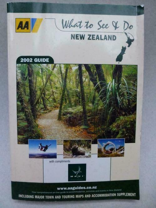 What to see & do in New Zealand, Livres, Guides touristiques, Utilisé, Guide ou Livre de voyage, Australie et Nouvelle-Zélande