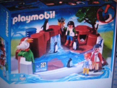 Playmobil  4462  Pinguins bassin, Hobby en Vrije tijd, Modelbouw | Overige, Zo goed als nieuw, Ophalen of Verzenden