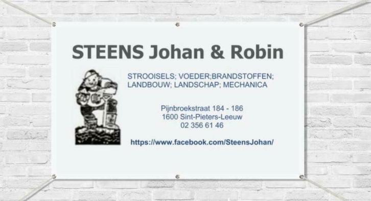 STROOISELS; VOEDER; BRANDSTOFFEN LANDBOUW; LANDSCHAP Steens Johan & Robin