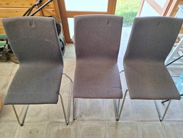 4 eetkamerstoelen in goede staat gratis