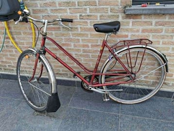 dames fiets - moet na gezien worden