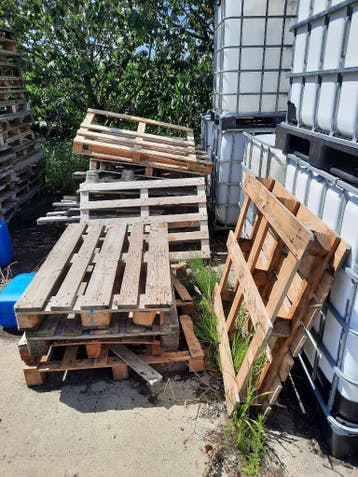 GRATIS stookhout - palletten