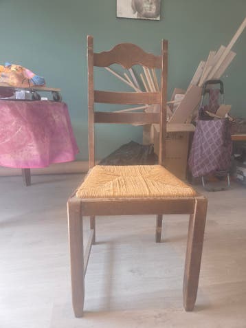 4 eettafelstoelen