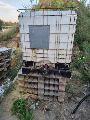 1000l ibc watervat gratis