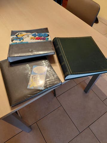 3 ongebruikte foto-albums