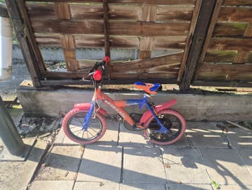 Fiets spiderman