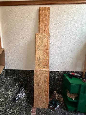 OSB platen - Schabben
