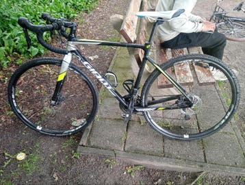 Race off road wielrenners fiets