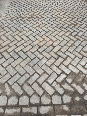 Betonklinkers oprit 24m x 4m