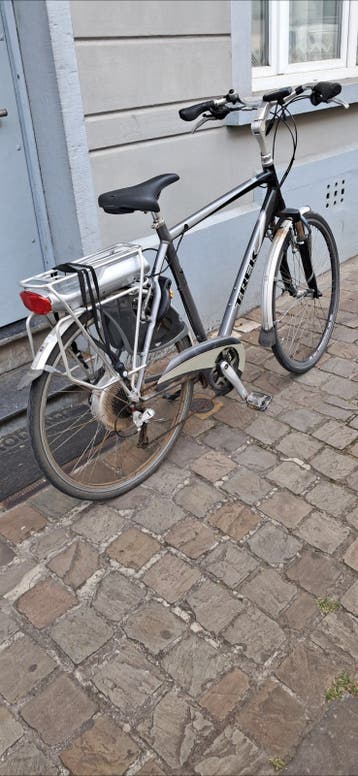 TreK elektrische fiets met 28" inch banden, fiets in goede z