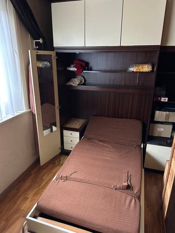 Kinderkamer met opklapbed