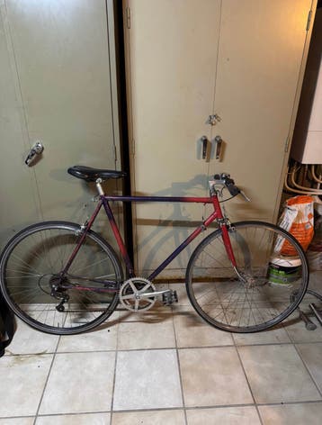 Vintage steel bike
