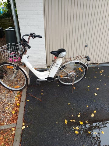 Gratis electrische fiets.