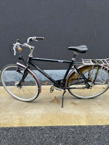 Oude, unieke retro fiets