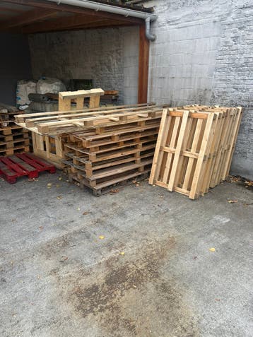 Palletten gratis ophalen