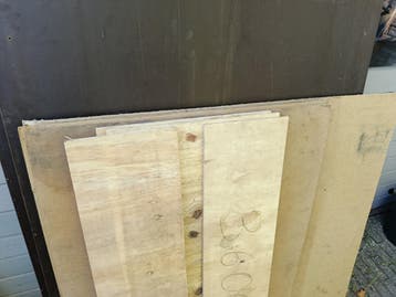 Houten platen