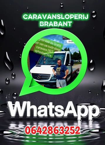 Gratis afvoer van uw oude sloop caravans