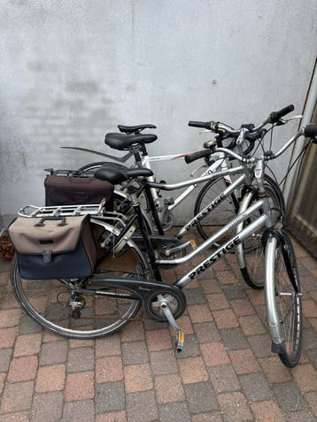 3 fietsen te koop