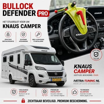 Stuurslot Knaus Camper| Beveiliging Knaus Camper