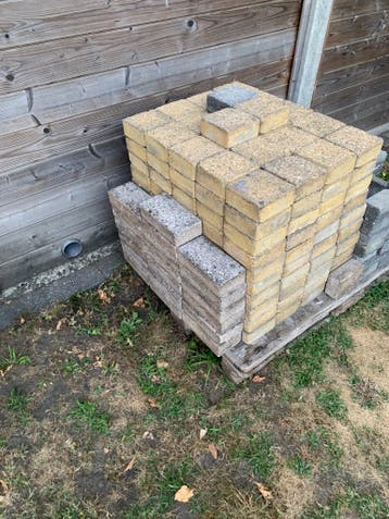 Klinkers 14x14x6 geel