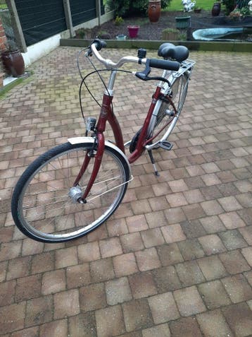 Dames fiets met lage opstap