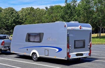 Burstner caravane