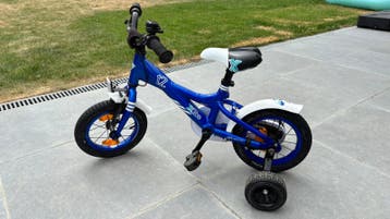 S’COOL kinderfiets met wieltjes