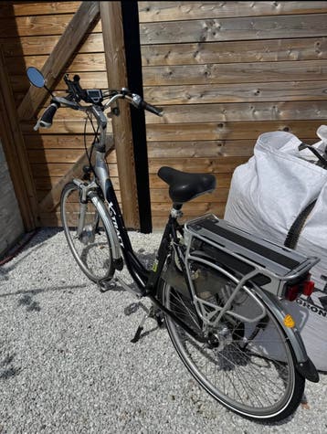 Elektrische fiets nieuwe batterij