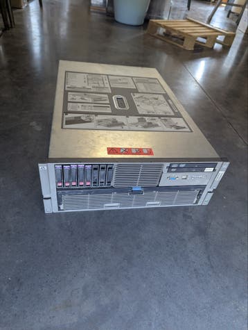 HP ProLiant DL585 G5 + reserveonderdelen