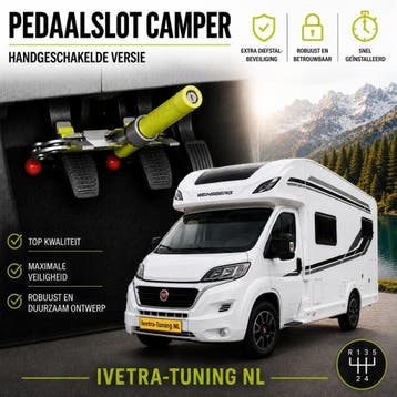 Bullock Pedaalslot Camper | Beveiliging Camper